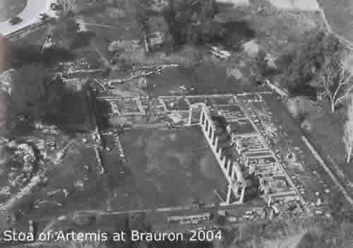 stoa artemis brauron greece