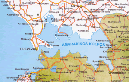 map of the gulf area