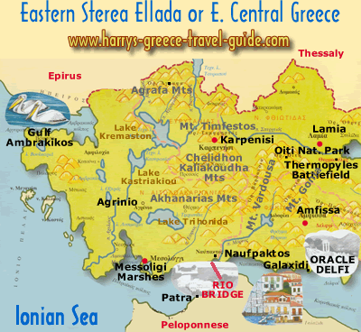 map east sterea ellada 
