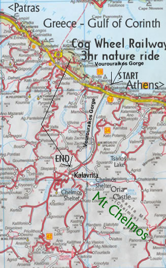 map of surrounding chelmos area