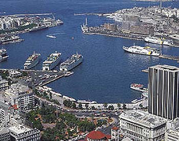 the main harbor