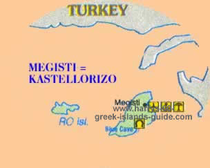 greece travel map kastellorizo greek island