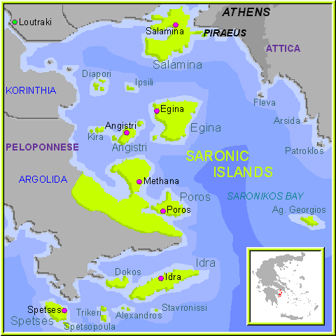 the saronic gulf greek islands