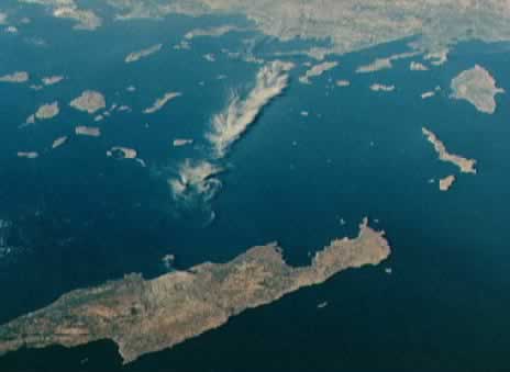 satellite photo greece