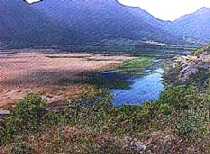 greece peloponnese corinth highlands lake stymphalia