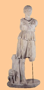 artemis from the archeological museum