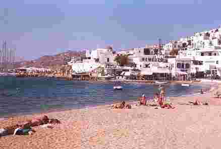 greek island of mykonos myconos