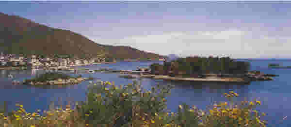 poros island greek island guide map description holiday vacation trip