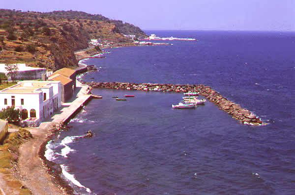 jetty of the port