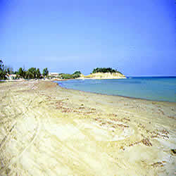 one of many beaches
