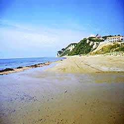 one of many beaches