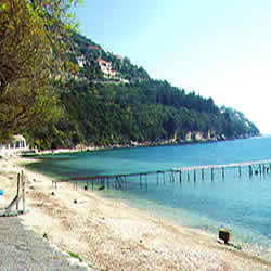 one of many beaches