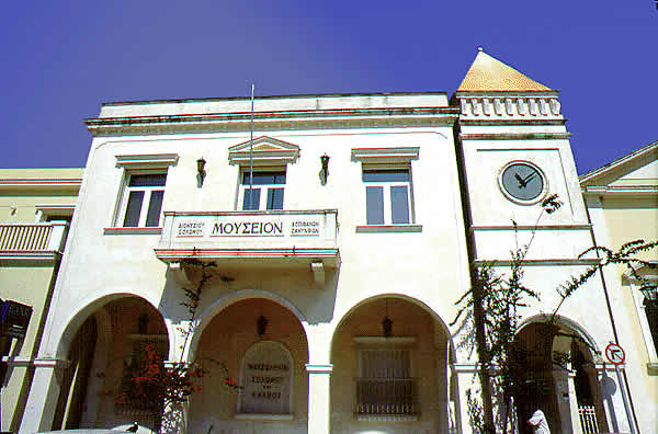musuem clock tower in town