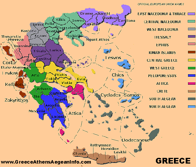 Greece Map