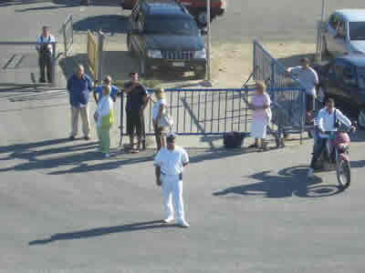 officer of Greek coast guard - there is never one 

around when you need them